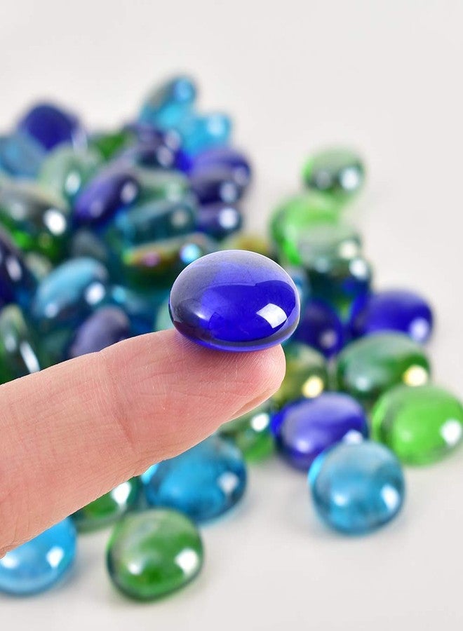 Firstly Multi-Colored Round Glass Pebbles/gravels/Stone/Beads for Aquarium, Table, vase, Fountain, 50pcs - Image 5